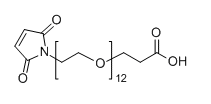 Mal-PEG12-COOH，Mal-PEG12-Acid，马来酰亚胺-十二聚乙二醇-羧基