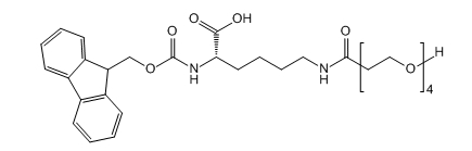 Fmoc-Lys-PEG4-OH；Fmoc-赖氨酸-四聚乙二醇-羟基