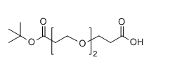 COOH-PEG2-OtBu；羧基-二聚乙二醇-丙酸叔丁酯