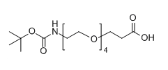 N-叔丁氧羰基-四聚乙二醇-羧酸；756525-91-4；Boc-NH-PEG4-COOH