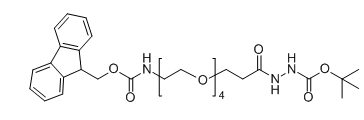 CAS:1263044-77-4;Fmoc-NH-PEG4-HZ-BOC;分子式:C31H43N3O9