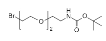 CAS:165963-71-3;Br-PEG2-NH-Boc;分子式：C11H22BrNO4