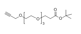 CAS: 1355197-66-8;Alkyne-PEG4-CH2CH2COOtBu;分子式：C16H28O6