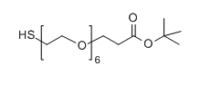 CAS :1818294-40-4;SH-PEG6-CH2CH2COOtBu;分子式：C19H38O8S
