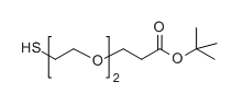 CAS : 1398044-50-2;SH-PEG2-CH2CH2COOtBu;分子式：C11H22O4S