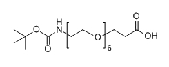 CAS :882847-13-4;Boc-NH-PEG6-COOH;BOC-氨基-六乙二醇-羧酸