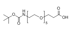 CAS:1347750-78-0;Boc-NH-PEG5-COOH;N-叔丁氧羰基-五聚乙二醇-羧酸