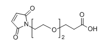 Mal-PEG2-COOH；1374666-32-6；马来酰亚胺-二聚乙二醇-羧酸