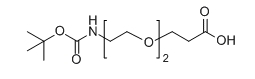 CAS: 1365655-91-9;Boc-NH-PEG2-COOH;N-叔丁氧羰基-二聚乙二醇-羧酸