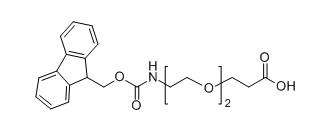 CAS : 872679-70-4;Fmoc-NH-PEG2-COOH;分子式: C22H25NO6
