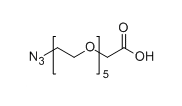 N3-PEG5-CH2COOH；Azide-PEG5-CH2COOH的用途