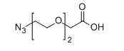 N3-PEG2-CH2COOH，882518-90-3，叠氮-二聚乙二醇-乙酸