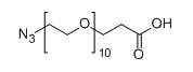 N3-PEG10-COOH；1644163-57-4；叠氮-十聚乙二醇-羧基