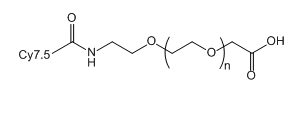 Cy7.5-PEG-AA；Cy7.5-聚乙二醇-乙酸；Cyanine7.5-PEG-Acetic acid