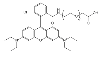 RB-PEG-COOH；罗丹明B-聚乙二醇-羧基；Rhodamine B-PEG-Acid