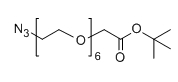 CAS： 297162-49-3；N3-PEG6-CH2COOtBu；Azido-PEG6-CH2CO2tBu