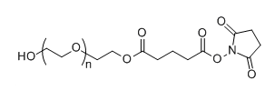 OH-PEG-SG；Hydroxy-PEG-Succinimidyl Glutarate esterOH-PEG-SG；Hydroxy-PEG-Succinimidyl Glutarate ester
