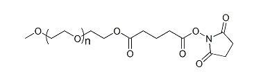 mPEG-Succinimidyl Glutarate ester；甲氧基聚乙二醇琥珀酰亚胺戊二酸酯