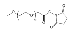 CAS：92451-01-9；mPEG-SCM；甲氧基聚乙二醇琥珀酰亚胺羧甲基酯