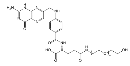 FA-PEG-OH；Folic Acid-PEG-Hydroxy；叶酸-聚乙二醇-羟基