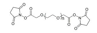 SCM-PEG-SCM；α,ω-二琥珀酰亚胺羧甲基酯聚乙二醇