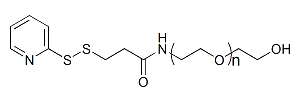 OPSS-PEG-OH；邻吡啶基二硫化物-聚乙二醇-羟基；Ortho-Pyridyldisulfide-PEG-Hydroxy