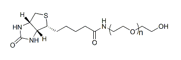 Biotin-PEG-OH；α-生物素-ω-羟基聚乙二醇；Biotin-PEG-Hydroxy