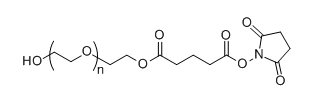 OH-PEG-SG；Hydroxy-PEG-Succinimidyl Glutarate ester