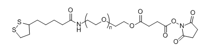 LA-PEG-SS；Lipoamido-PEG-Succinimidyl Succinate ester