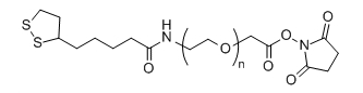 LA-PEG-SCM；Lipoamido-PEG-Succinimidyl Carboxymethyl Ester