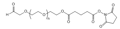 CHO-PEG-SG；Aldehyde-PEG-Succinimidyl Glutarate ester