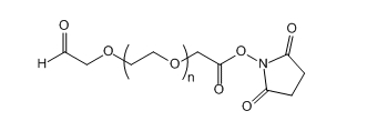 CHO-PEG-SCM；Aldehyde-PEG-Succinimidyl Carboxymethyl Ester