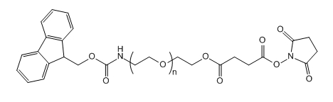 Fmoc-NH-PEG-SS；Fmoc-NH-PEG-Succinimidyl Succinate ester
