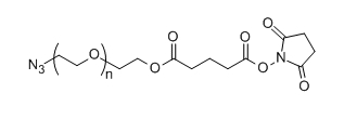 N3-PEG-SG；Azide-PEG-Succinimidyl Glutarate ester