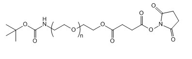 BOC-NH-PEG-SS；BOC-NH-PEG-Succinimidyl Succinate ester