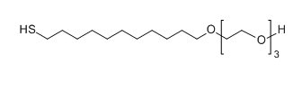 SH-(CH2)11-PEG3-OH；11-巯基十一烷-三聚乙二醇