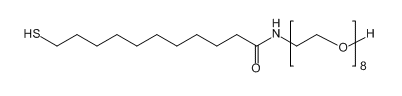 11-Mercaptoundecanamide-PEG8-OH；1353948-95-4；11-巯基十一烷酰胺-聚乙二醇