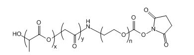 PLGA(5K)-PEG-NHS；聚（乳酸-共-乙醇酸）(5K)-聚乙二醇-活性酯