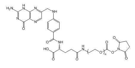 FA-PEG-NHS；Folic Acid-PEG-NHS；叶酸-聚乙二醇-活性酯