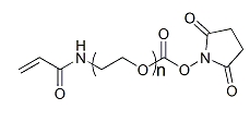 ACA-PEG-SC；ACA-PEG-NHS；丙烯酰胺-聚乙二醇-活性酯