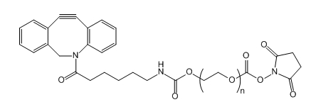 DBCO-PEG-NHS；DBCO-PEG-SC；二苯并环辛炔-聚乙二醇-活性酯