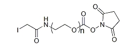IA-PEG-SC；IA-PEG-NHS；碘乙酰基-聚乙二醇-琥珀酰亚胺碳酸酯