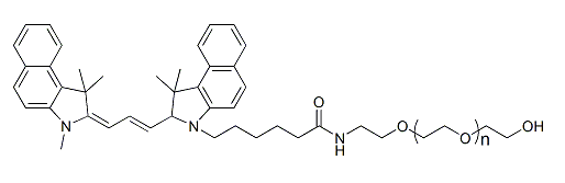 Cy3.5-PEG-OH，CY3.5-聚乙二醇-羟基，Cy3.5-PEG-Hydroxy