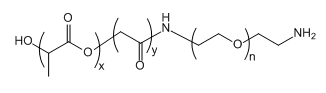 PLGA(15K)-PEG-NH2，Poly(lactic-co-glycoclic acid)(15K)-PEG-Amine，聚（乳酸-共-乙醇酸）(15K)-聚乙二醇-氨基