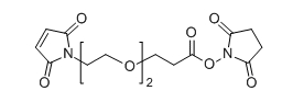 CAS ：1433997-01-3；Mal-PEG2-NHS；Mal-PEG2-NHS ester