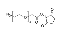 CAS： 1807534-82-2；N3-PEG4-SCM；N3-PEG4-CH2CO2-NHS