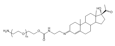 NH2-PEG-Progestrone；氨基-聚乙二醇-孕酮；Amine-PEG-Progestrone