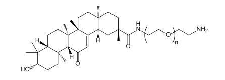 Glycyrrhetic acid-PEG-NH2；甘草次酸-聚乙二醇-氨基；Glycyrrhetic acid-PEG-Amine