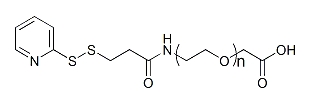 OPSS-PEG-COOH；邻吡啶基二硫化物-聚乙二醇-羧酸