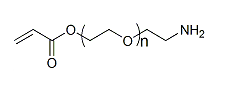 AC-PEG-NH2；α-丙烯酸酯基-ω-氨基聚乙二醇；Acrylate-PEG-Amine